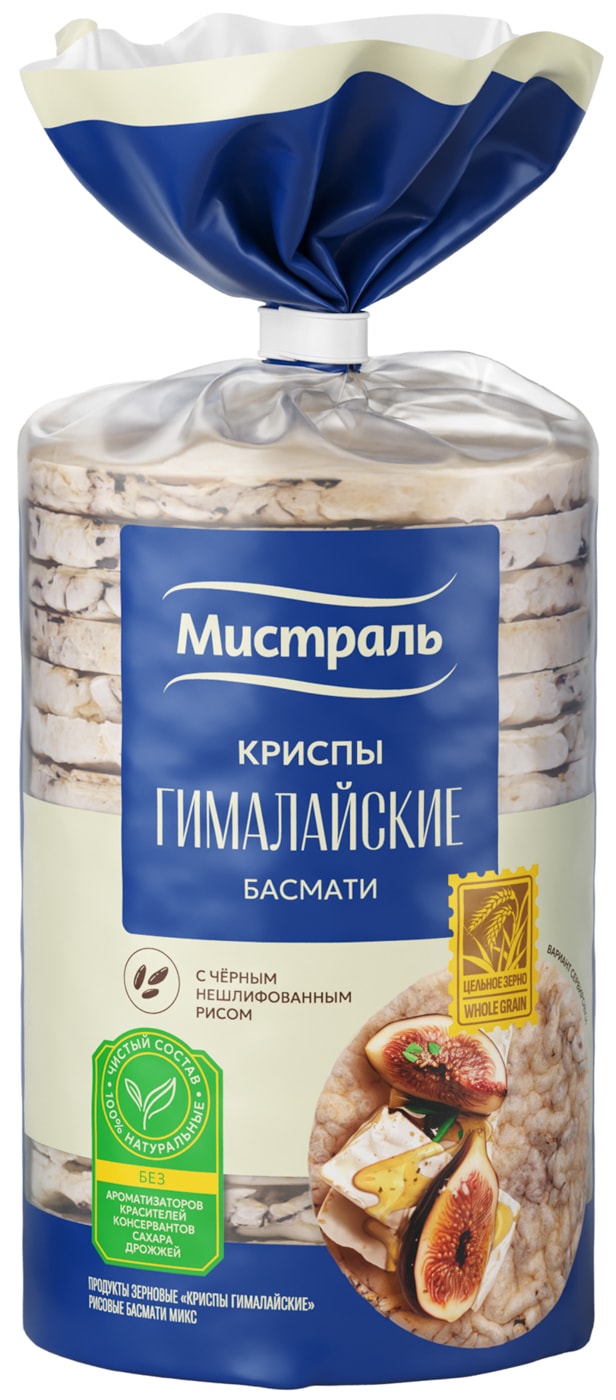 Изображение товара Криспы Мистраль Гималайские Басмати 120г