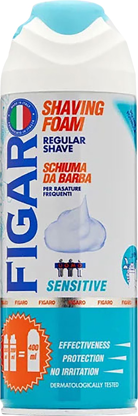 Изображение товара Figaro Uomo пена для бритья для чувствительной кожи 400 мл