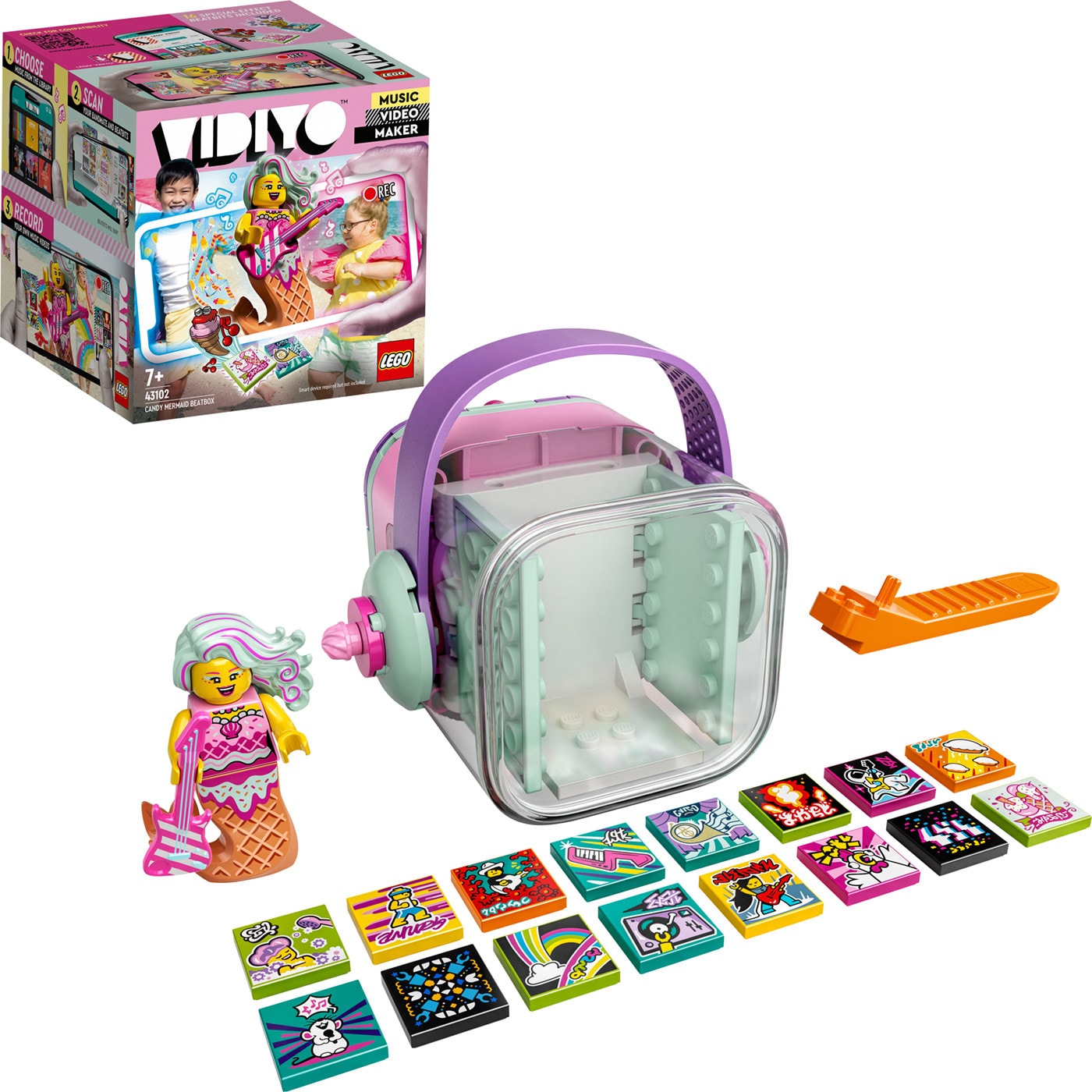 Изображение товара LEGO VIDIYO 43102 Candy Mermaid BeatBox - набор для творчества