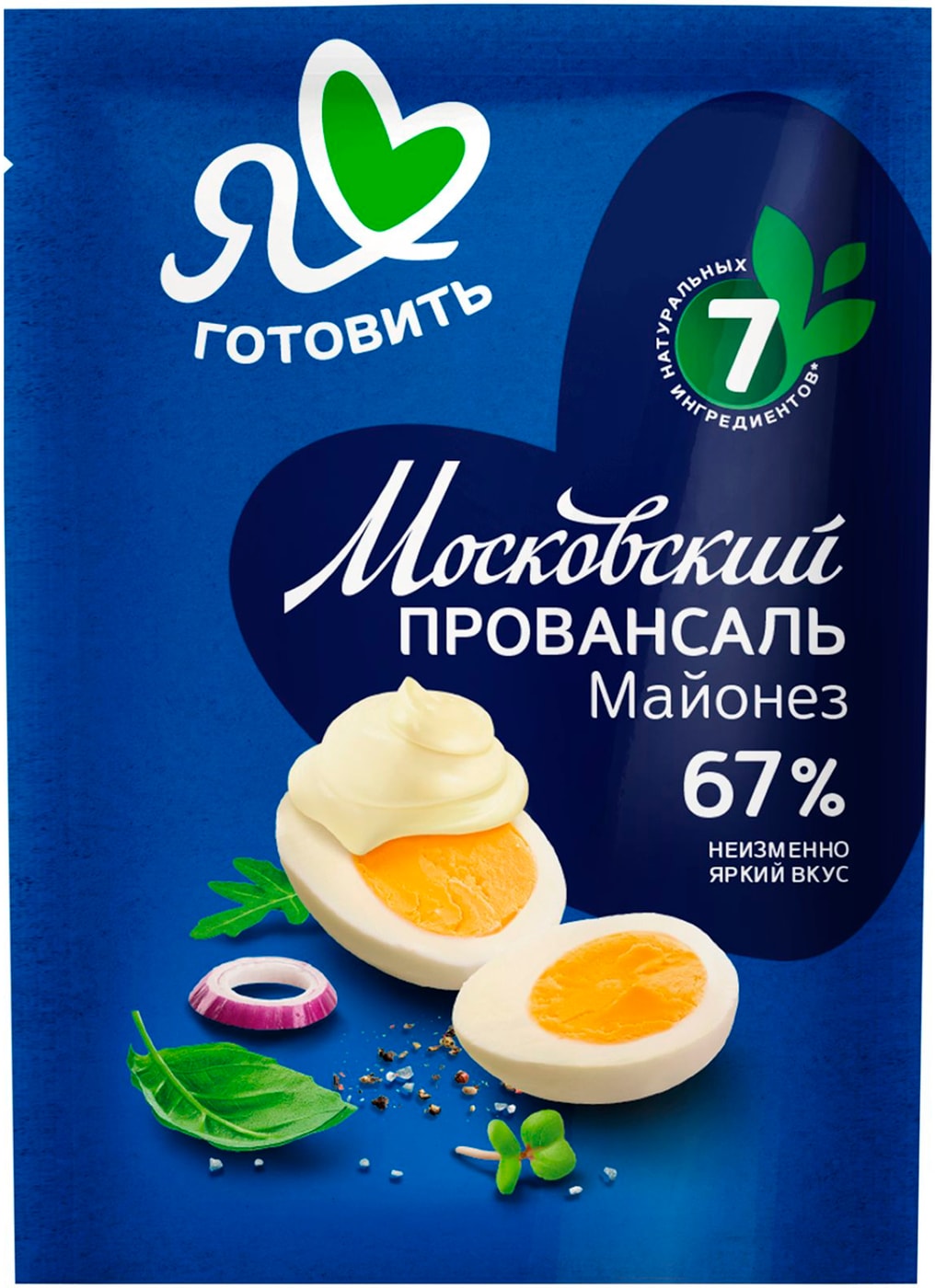 Изображение товара Майонез Я люблю готовить Московский Провансаль Классический 67% 100мл