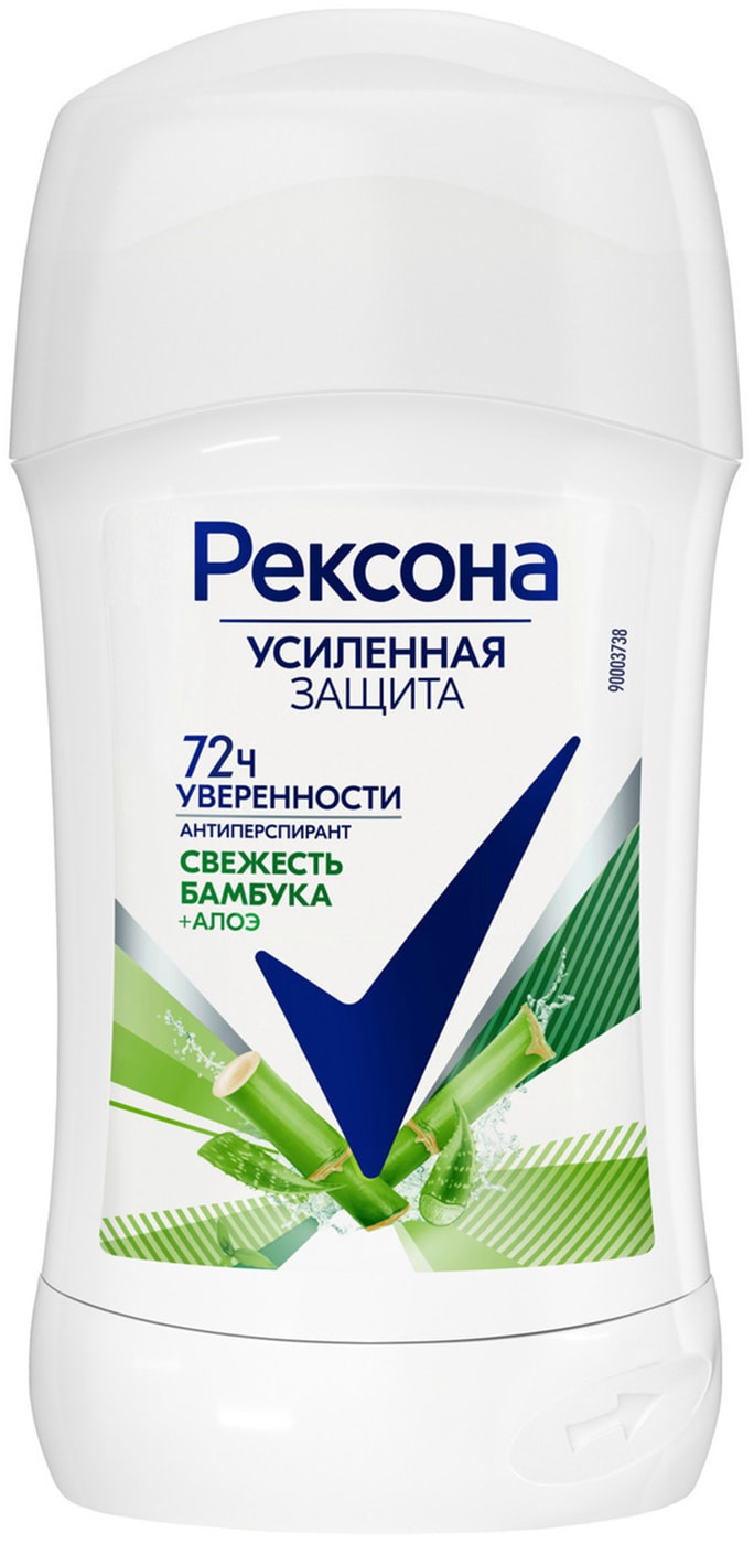 Изображение товара Антиперспирант-карандаш Rexona Свежесть бамбука и алоэ вера 48 часов 40мл