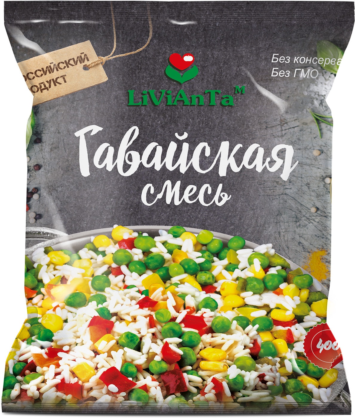 Изображение товара Смесь гавайская Livianta 400г