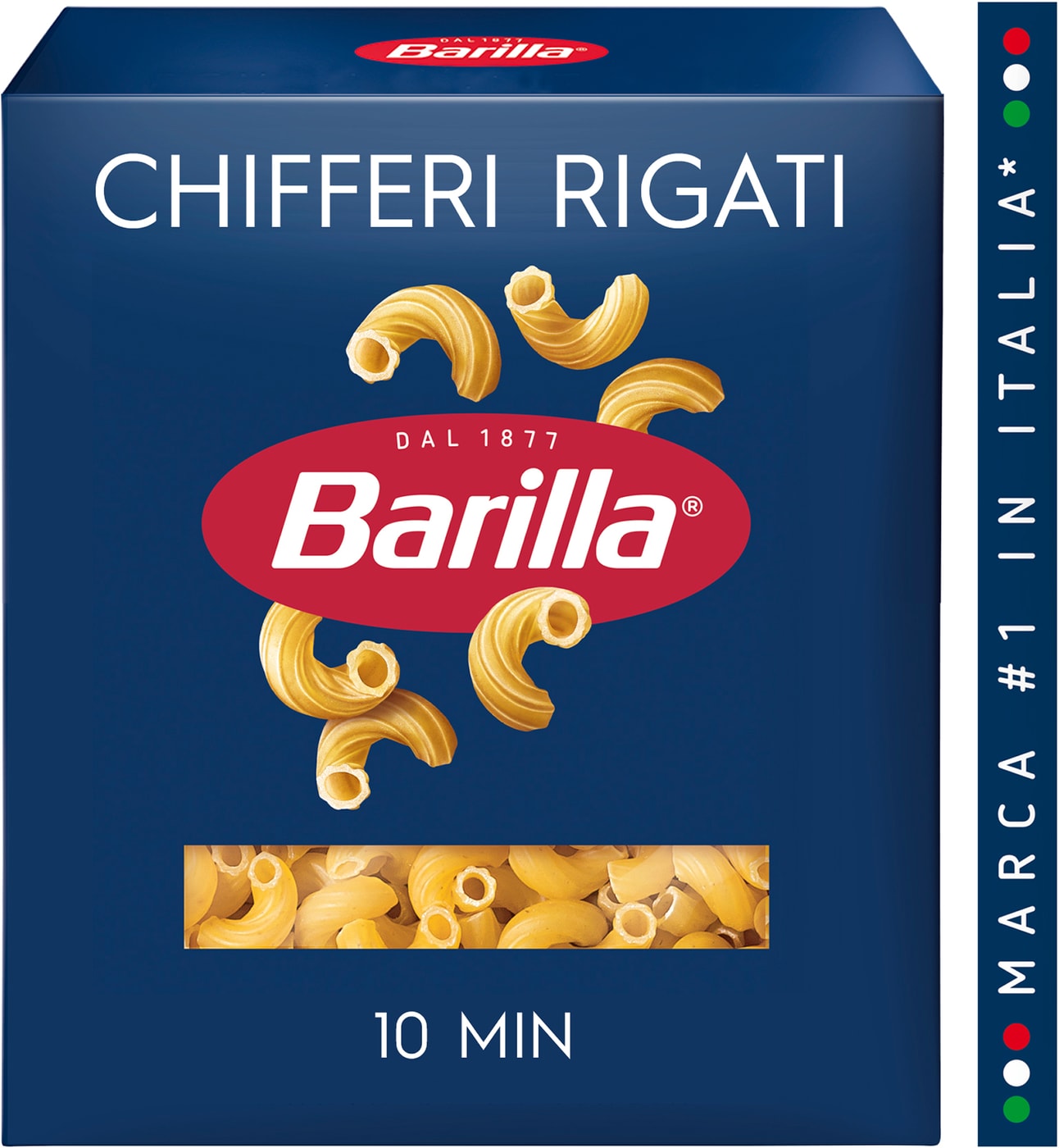 Изображение товара Макароны Barilla Chifferi Rigati 450г - итальянский продукт Высшее качество