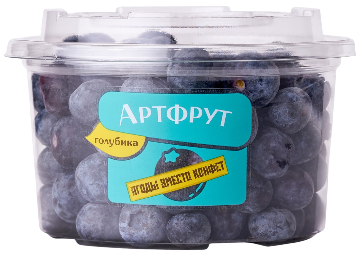 Изображение товара Голубика Artfruit 300г - свежие ягоды в упаковке