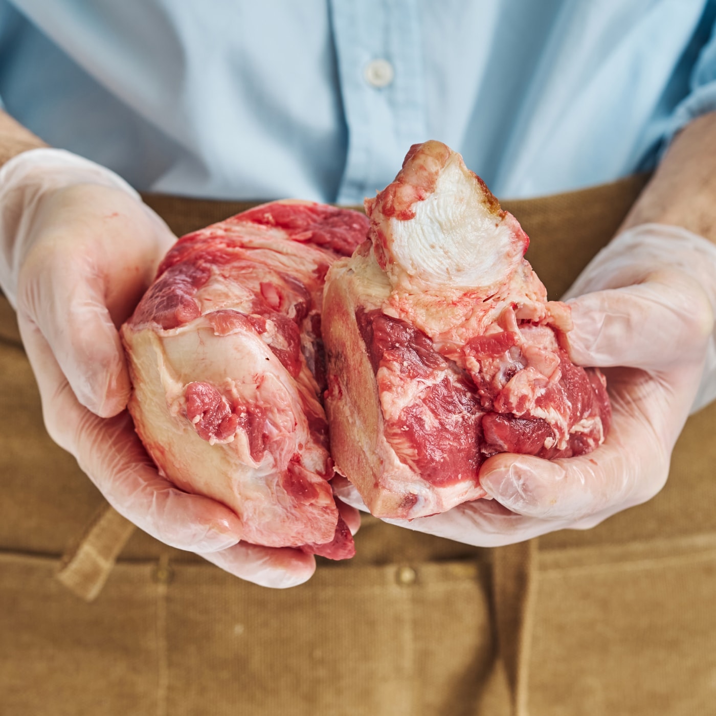 Изображение товара Кость говяжья пищевая для приготовления костного бульона