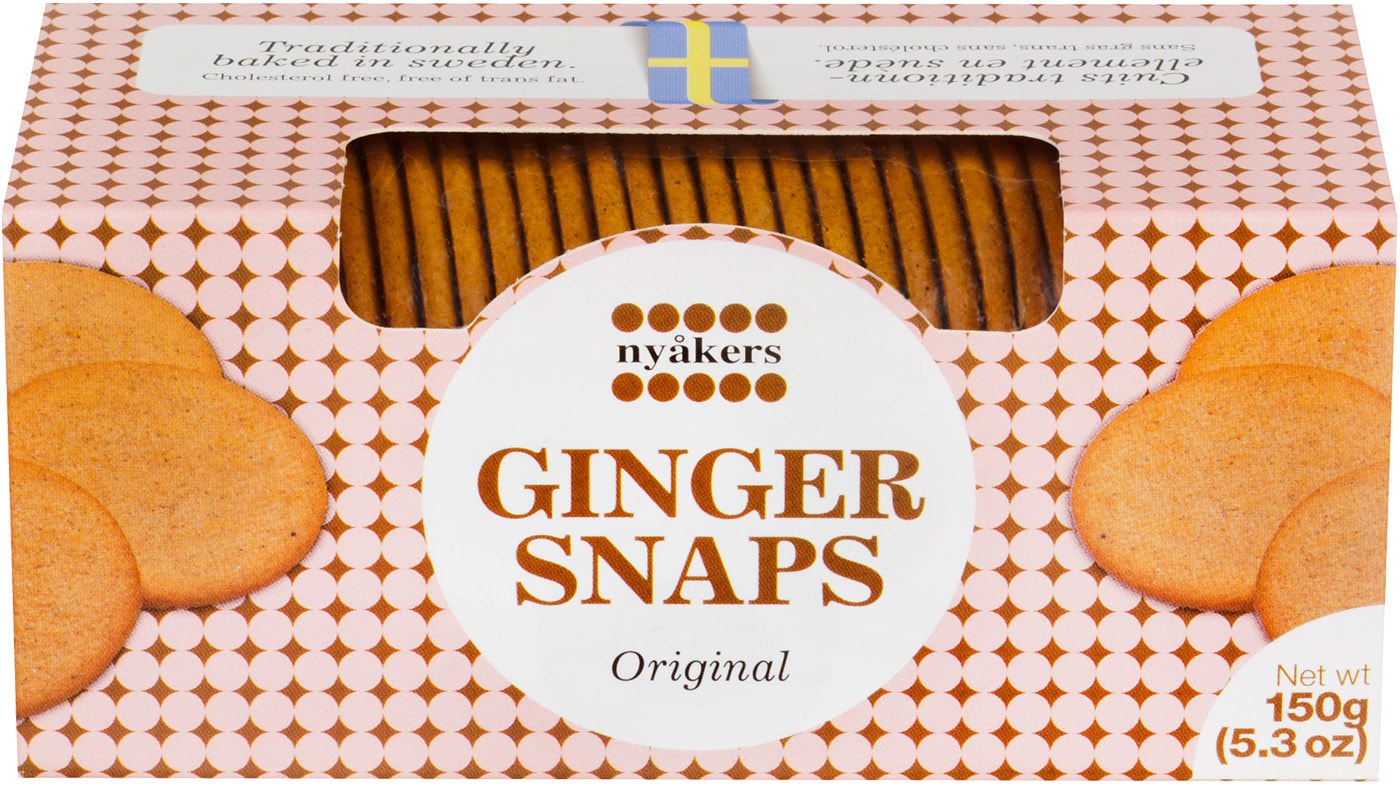 Изображение товара Печенье Nyakers Имбирное Original 150г