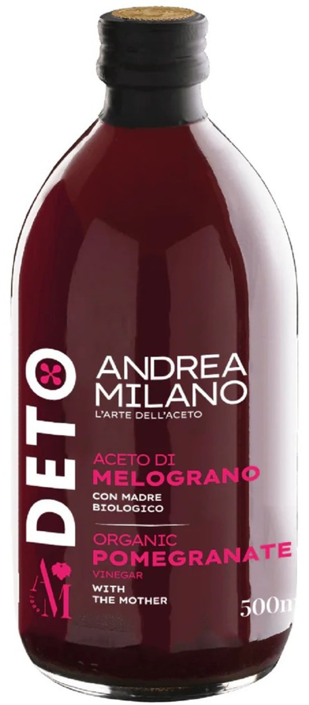 Изображение товара Уксус Andrea Milano гранатовый Органический 500мл