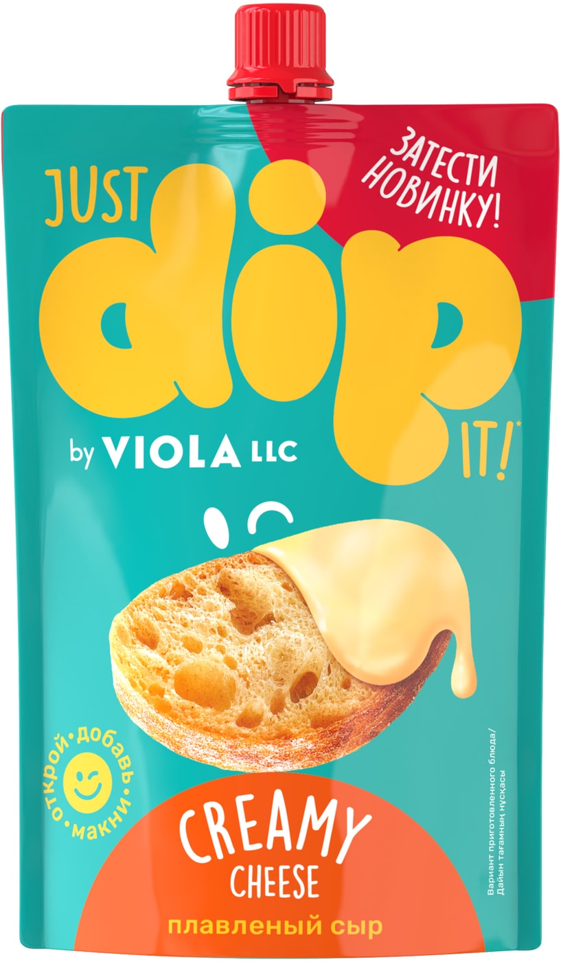 Изображение товара Сыр плавленый Viola Creamy Cheese Dip 45% 180г