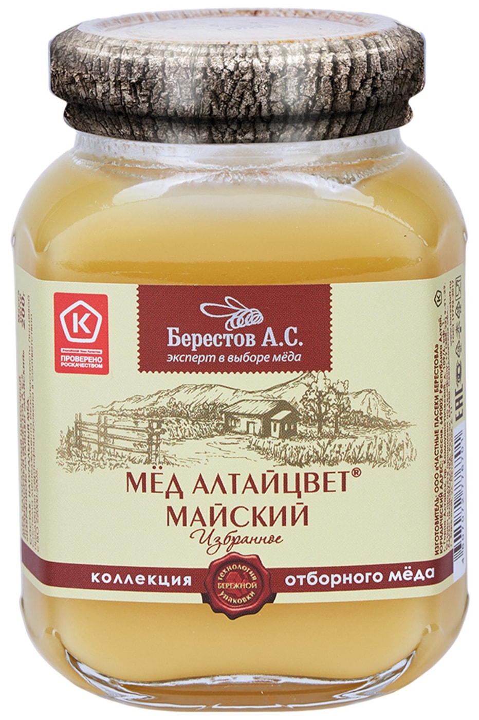 Изображение товара Мед Берестов А.С. Алтайцвет Майский 200г