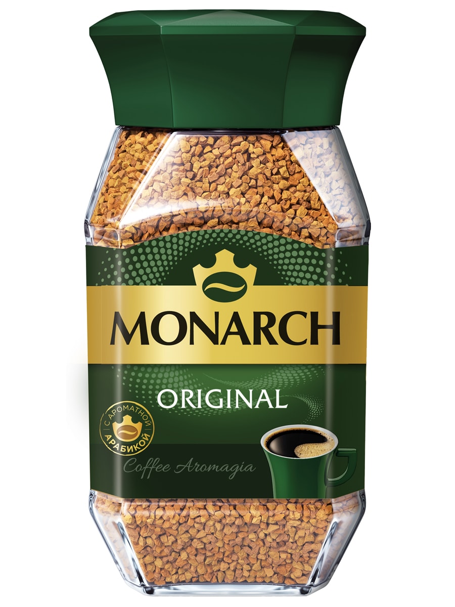 Изображение товара Кофе растворимый Monarch Original 95г натуральный ароматный бодрящий напиток