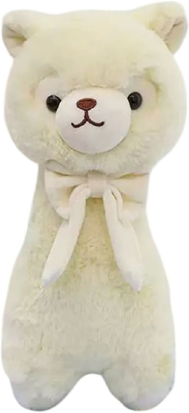 Изображение товара Мягкая игрушка Лама с бантиком 2497-V-23 в ассортименте