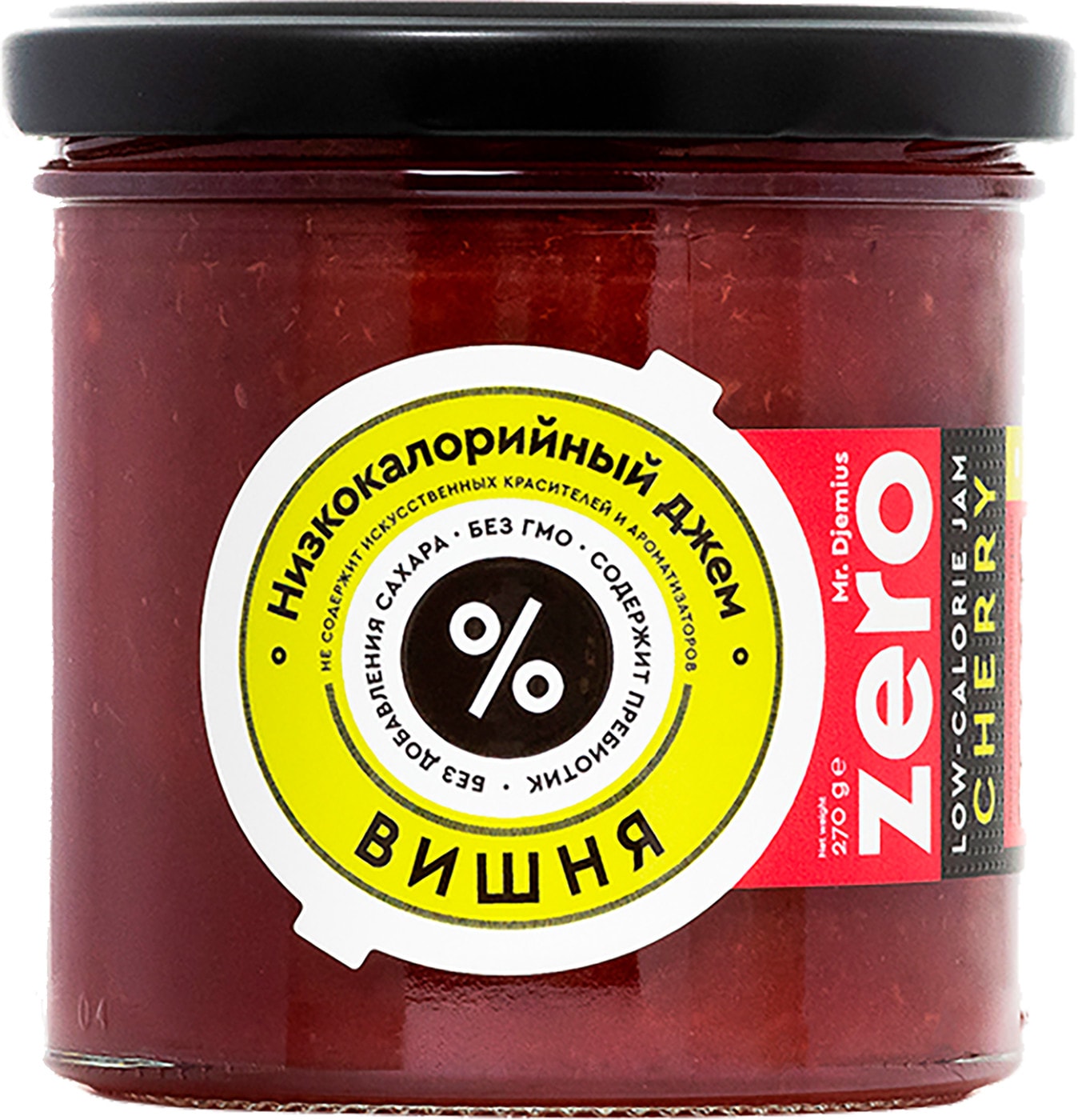 Изображение товара Джем Mr.Djemius Zero Низкокалорийный вишня 270г