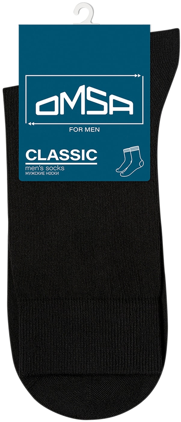 Изображение товара Носки мужские Omsa Classic Черные 42-44