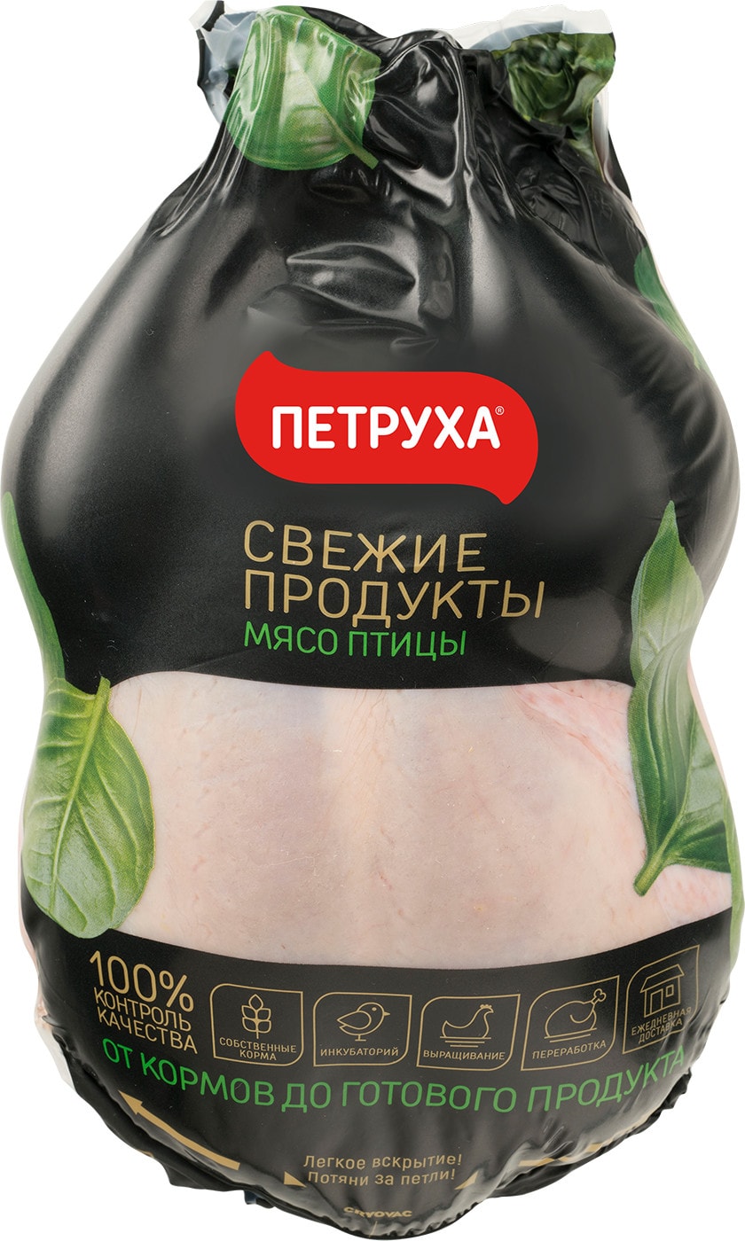 Изображение товара Тушка цыпленка-бройлера Петруха 1.8-3.3кг