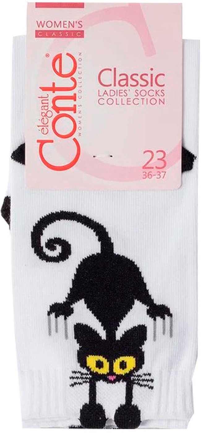 Изображение товара Conte Elegant Classic - женские носки 23-25, хлопок