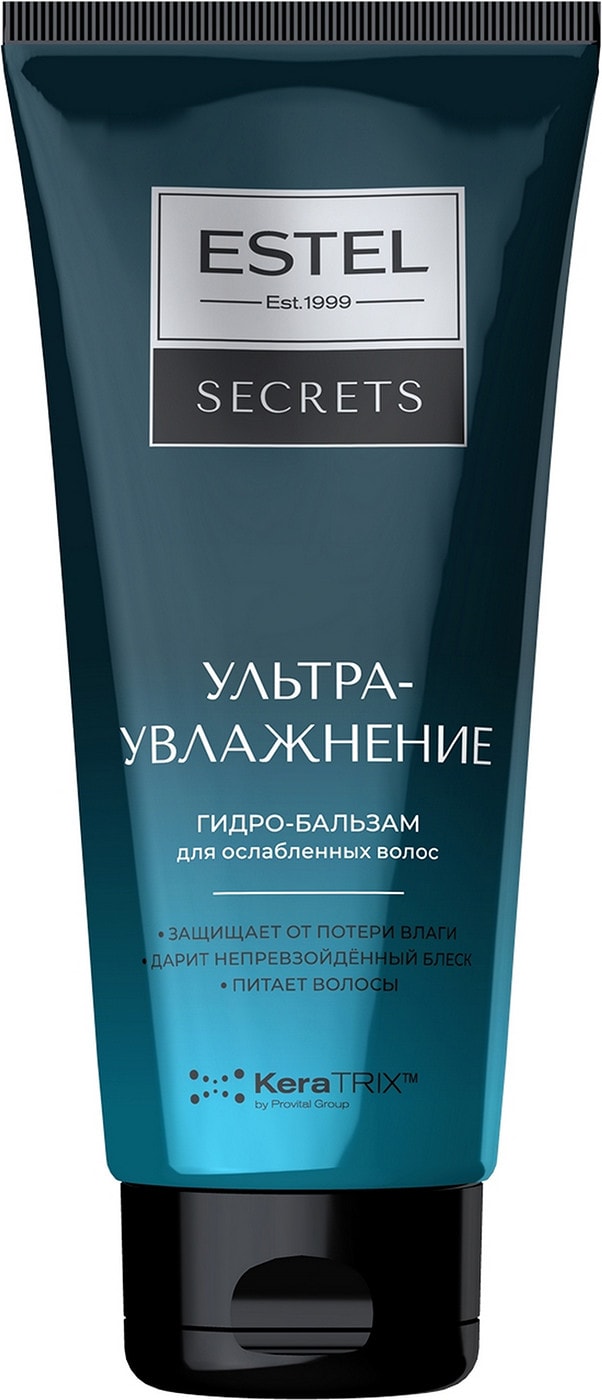 Изображение товара Гидро-бальзам Estel Secrets Ультраувлажнение для ослабленных волос 200мл