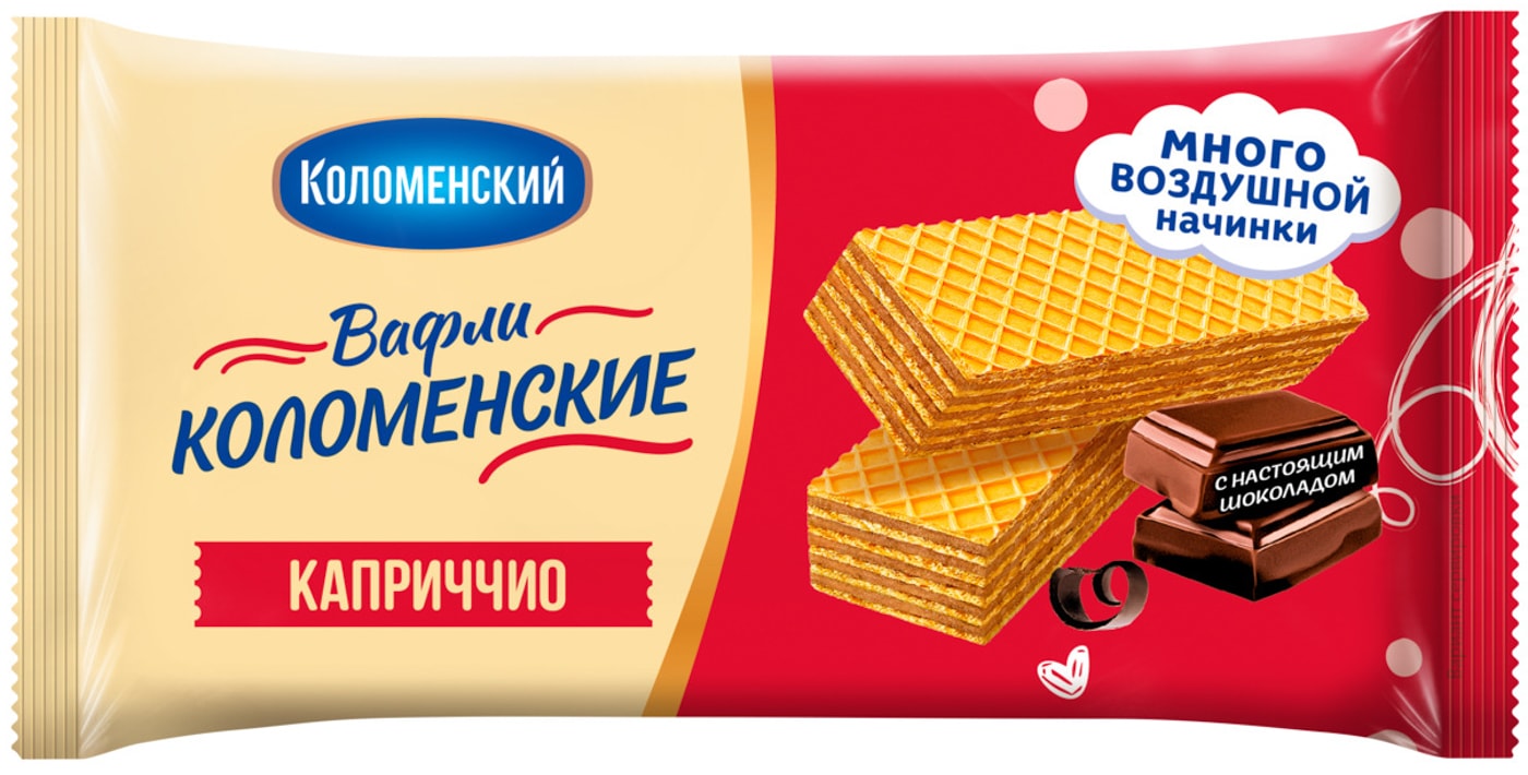 Изображение товара Вафли Коломенское каприччио 200г