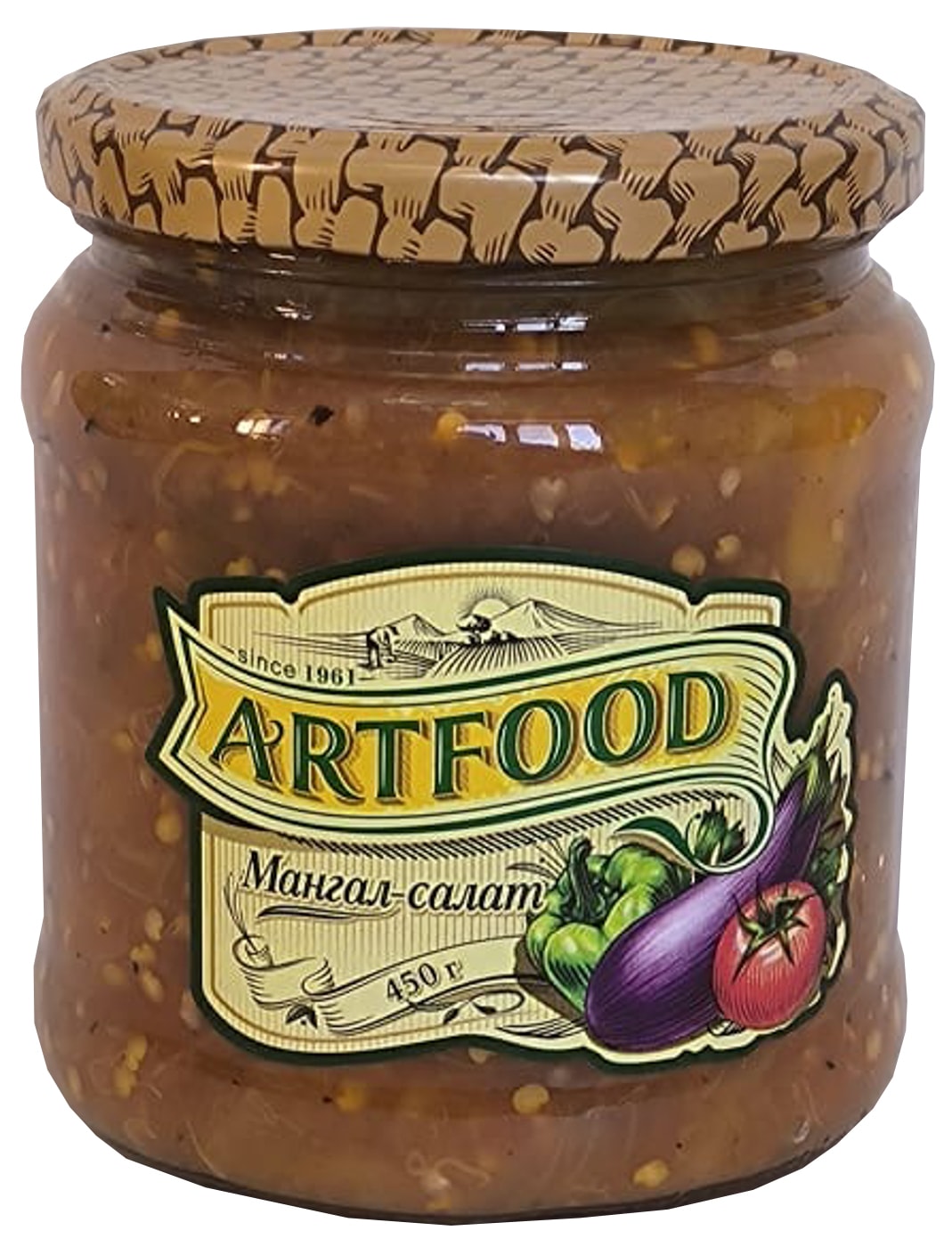 Изображение товара Мангал-салат Art Food 450г натуральный продукт для здорового питания