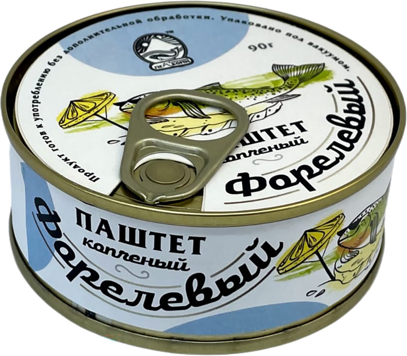 Изображение товара Паштет Пеккони из форели копченый 90г