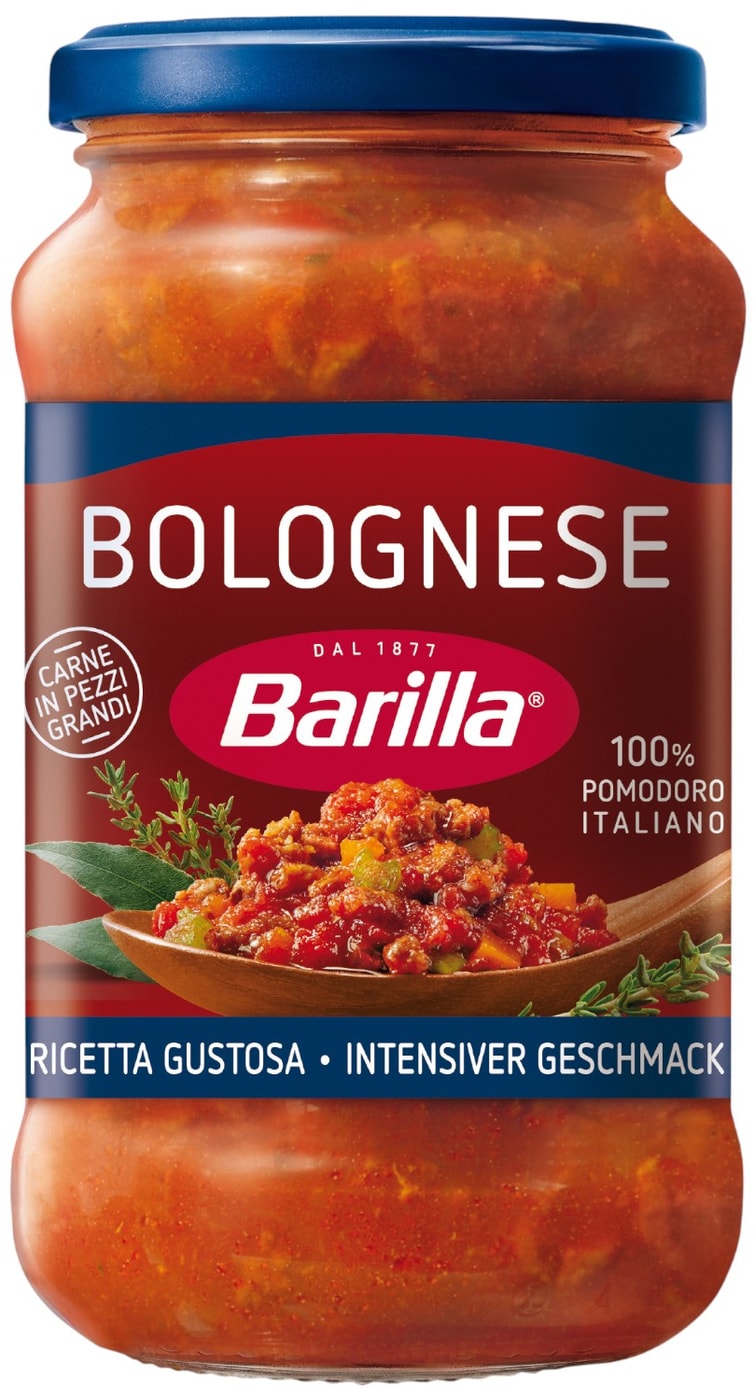 Изображение товара Соус Barilla Bolognese томатный 400г - натуральный итальянский соус для пасты и мясных блюд
