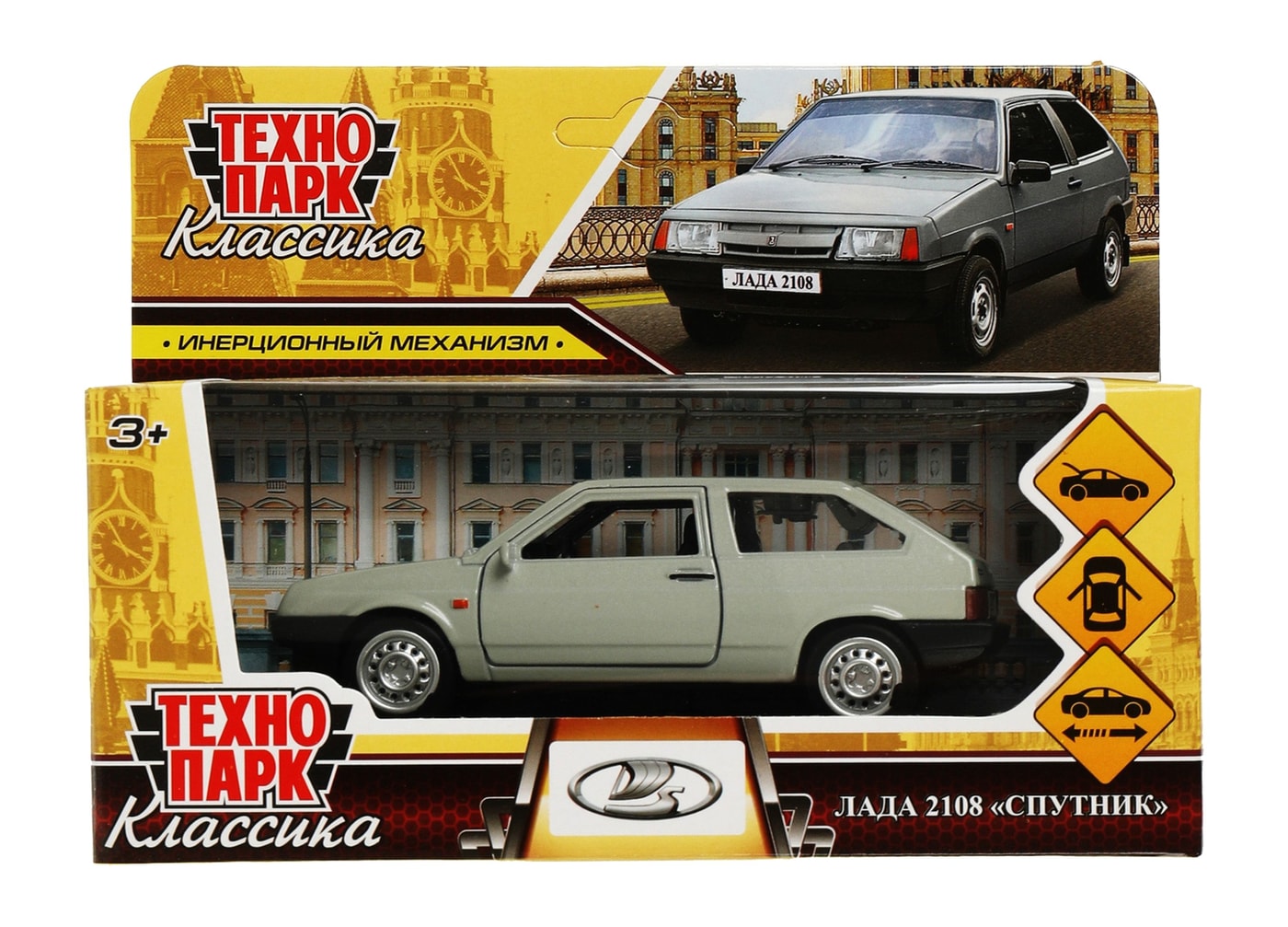 Изображение товара Игрушка Технопарк Автомобиль ЛАДА 2108 Спутник