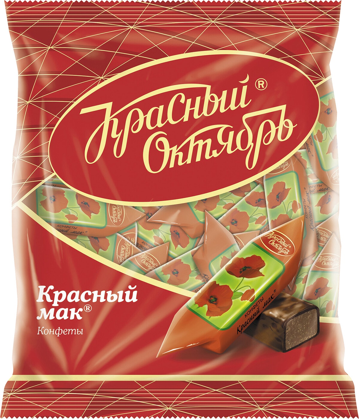 Изображение товара Конфеты Красный Октябрь Красный Мак 250г