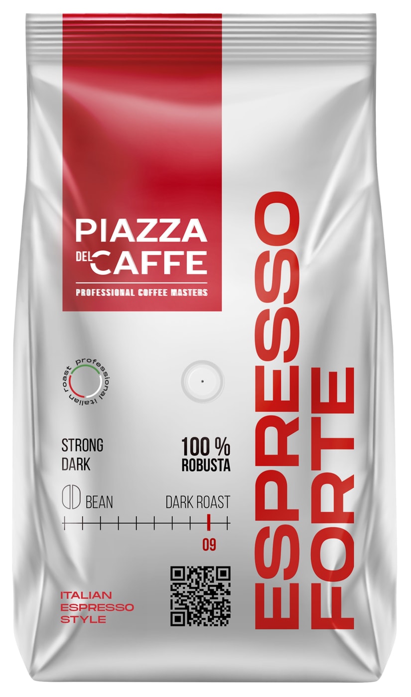 Изображение товара Кофе в зернах Piazza del Caffe Espresso Forte 900 г параллельный импорт
