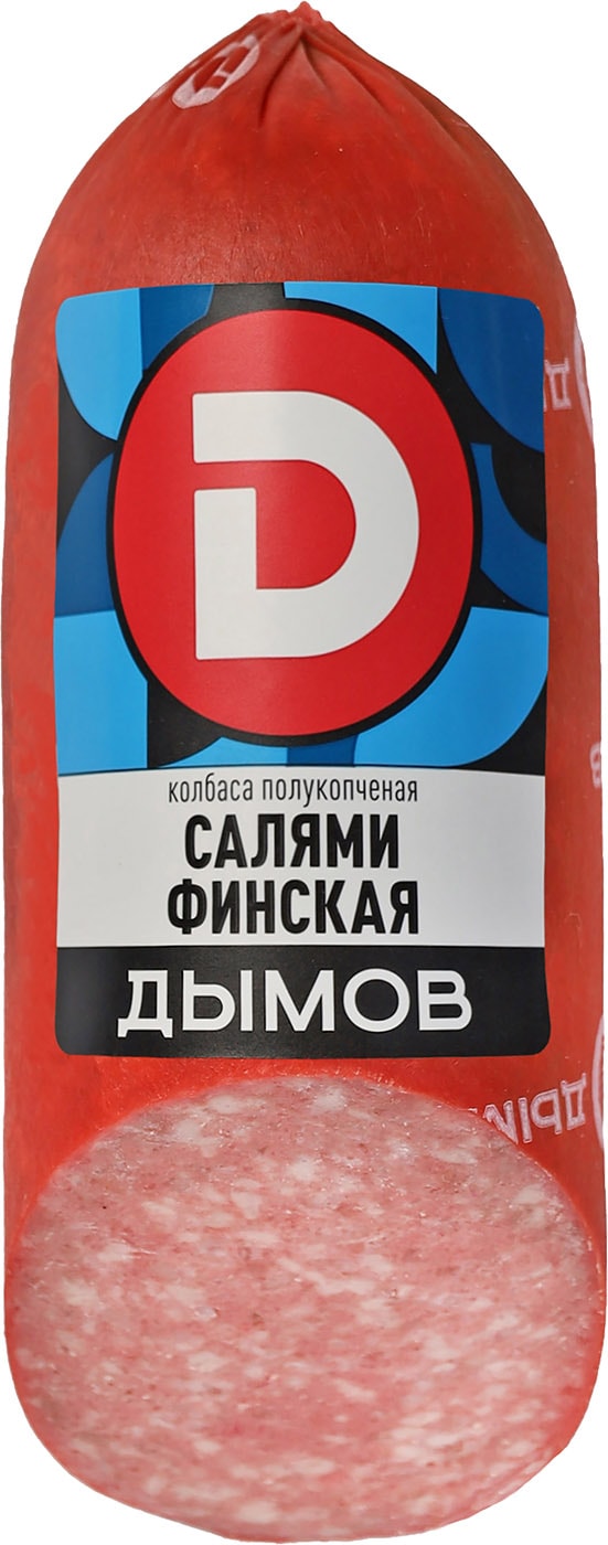 Изображение товара Колбаса Дымов Салями Финская полукопченая 330г