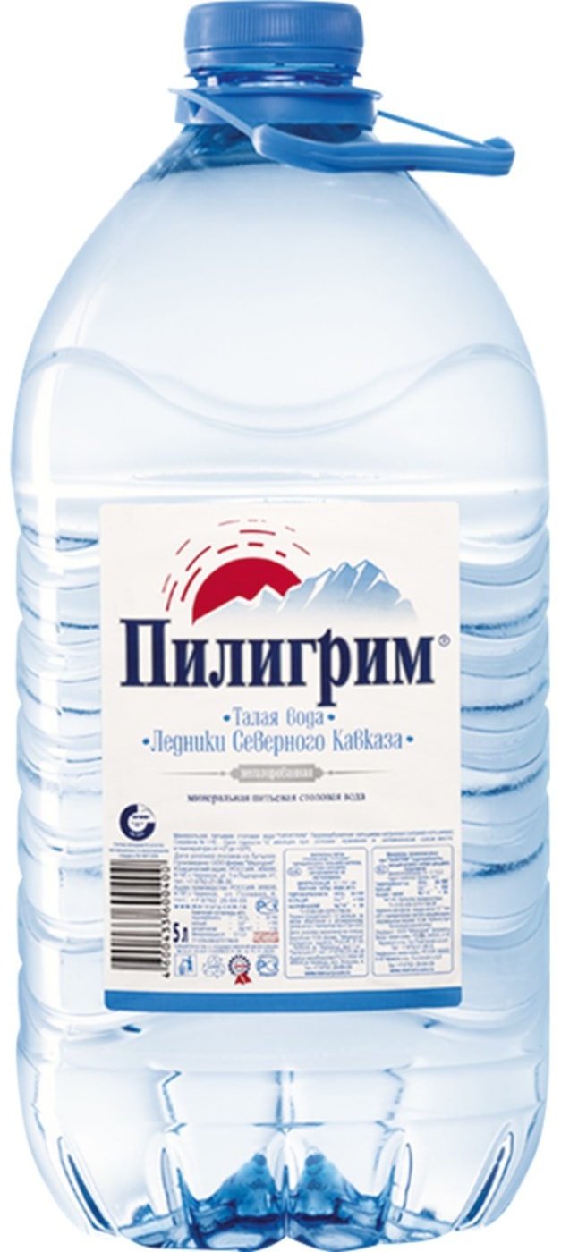 Изображение товара Вода Пилигрим питьевая негазированная 5л Изображение товара Вода Пилигрим питьевая негазированная 5л