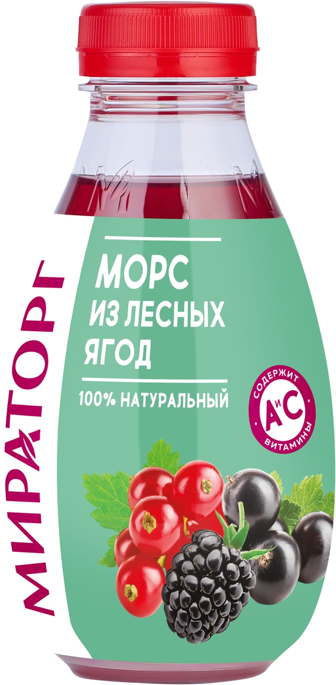 Изображение товара Морс Мираторг из лесных ягод 370мл