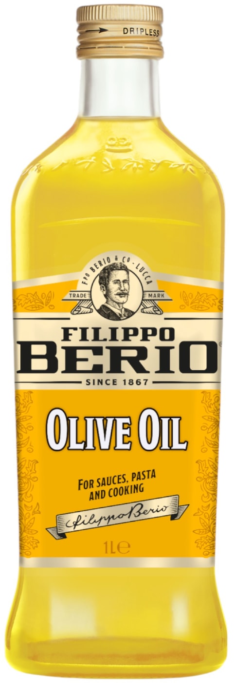 Изображение товара Масло оливковое Filippo Berio рафинированное 1 л для жарки и салатов