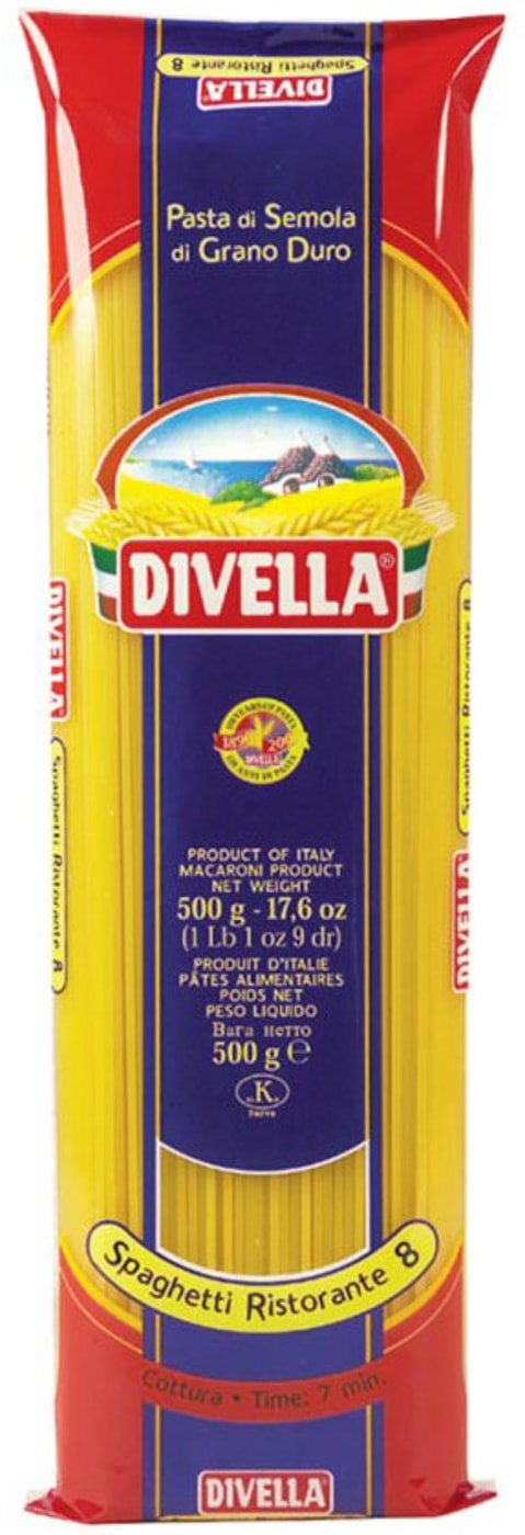 Изображение товара Макаронные изделия Divella Спагетти ристоранте 500г