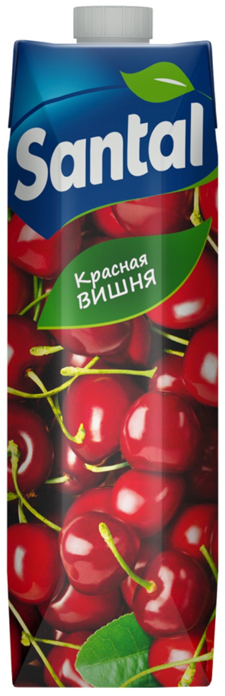 Изображение товара Напиток сокосодержащий Santal Красная вишня 1л
