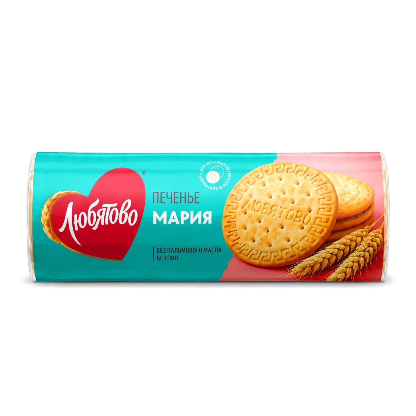 Изображение товара Печенье Любятово Мария традиционное 156г - классическое с натуральными ингредиентами