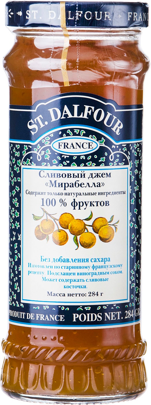 Изображение товара Джем St. Dalfour Сливовый Мирабелла 284г