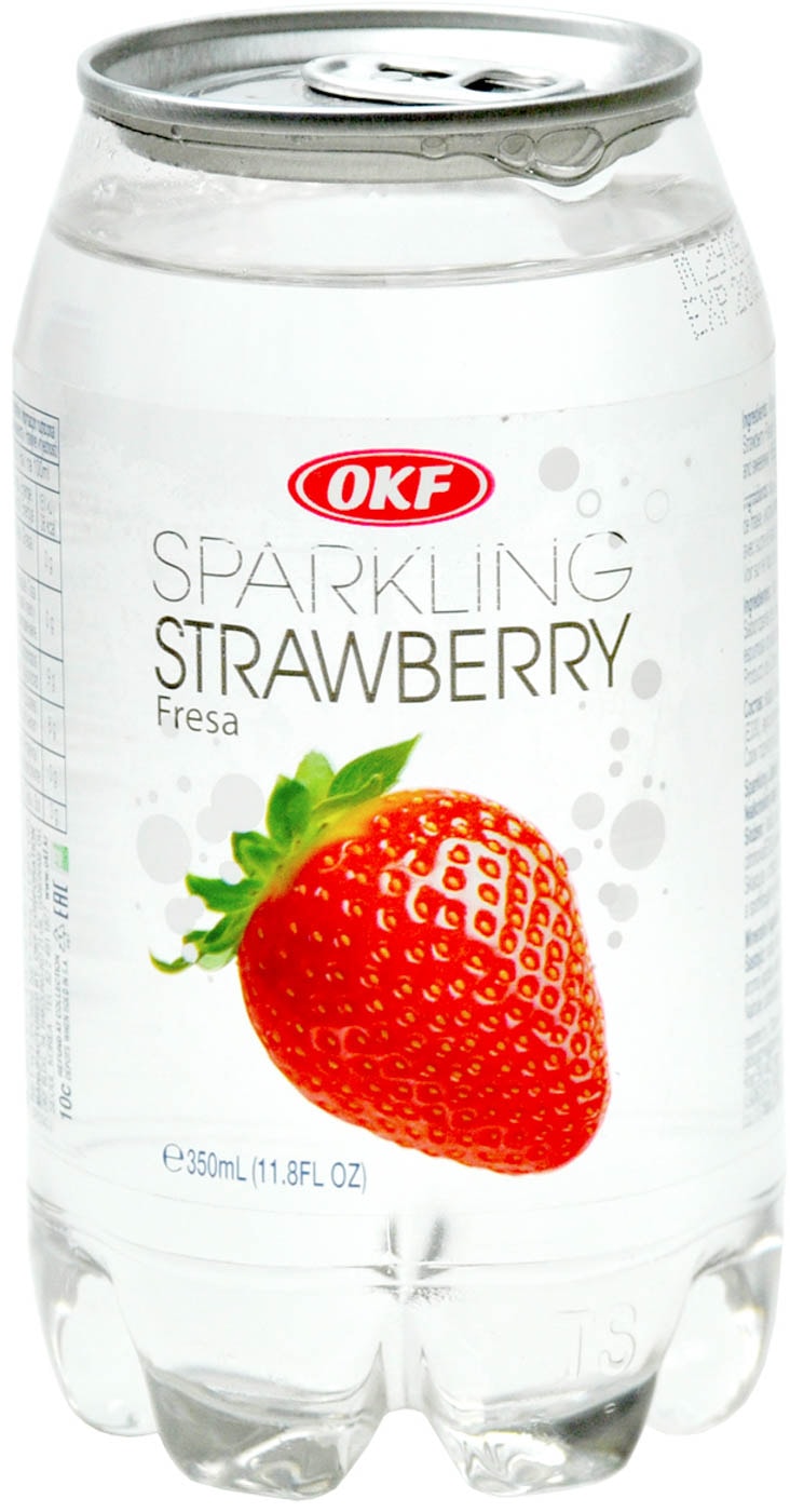 Изображение товара Напиток OKF со вкусом клубники 350мл газированный South Korea