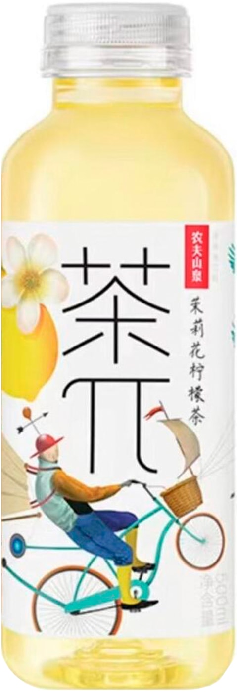 Изображение товара Напиток Чай Пи Жасминовый с лимоном 500 мл - освежающий чайный напиток с витамином C