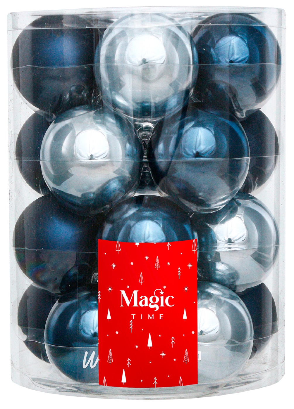 Изображение товара Набор елочных шаров Magic Time 6 см, 20 шт