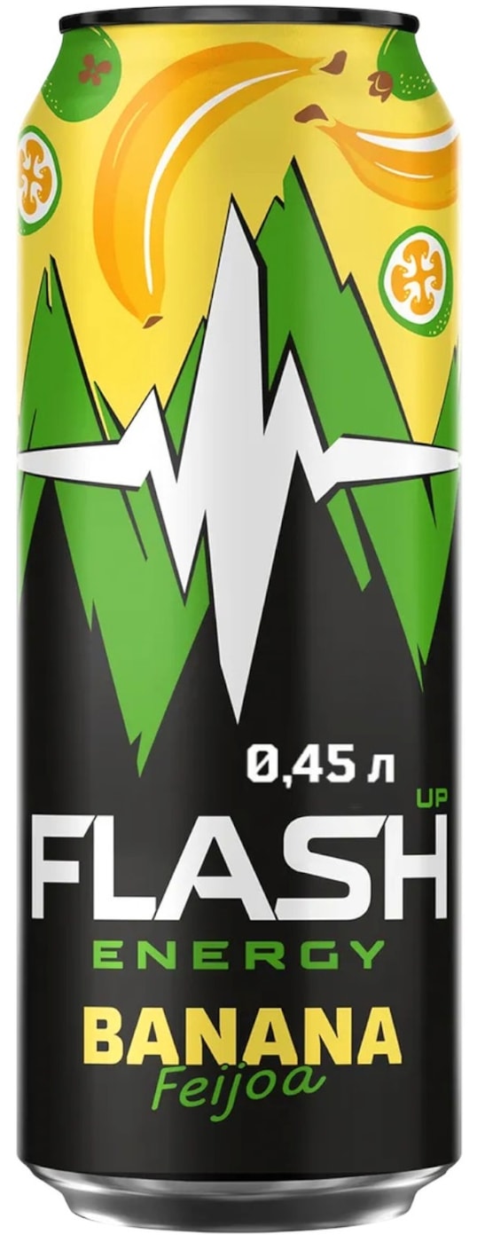 Изображение товара Энергетический напиток Flash Up Energy банан-фейхоа 450мл