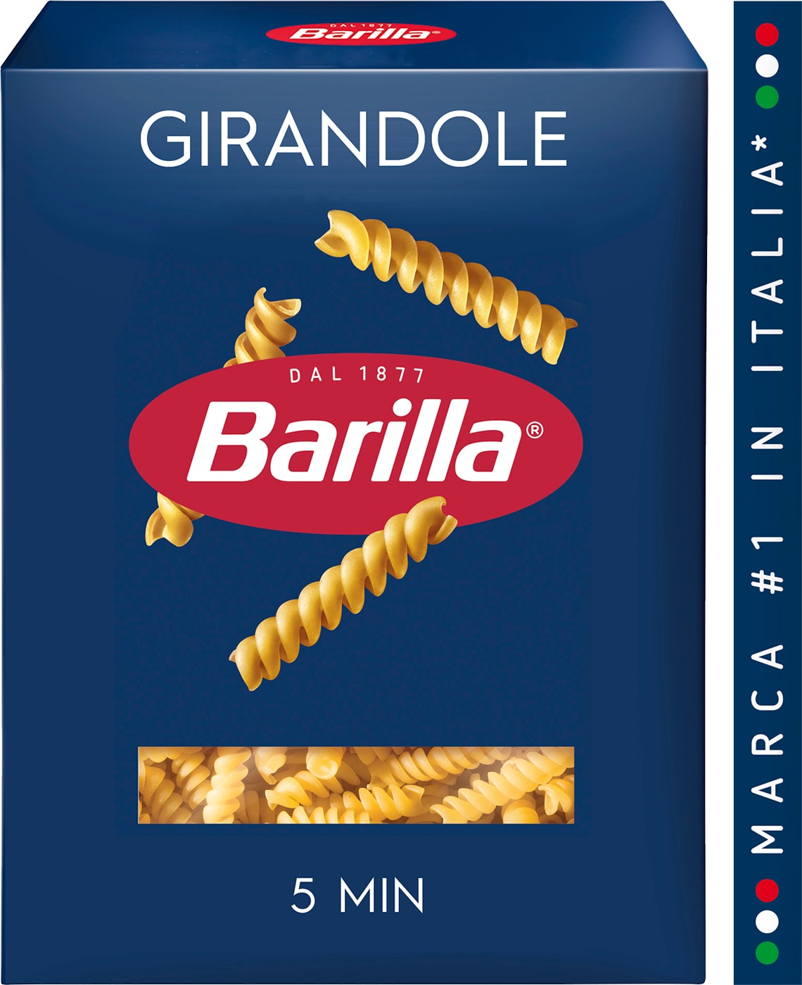 Изображение товара Макароны Barilla Girandole n. 34 450г - итальянские спиральки из твердых сортов пшеницы