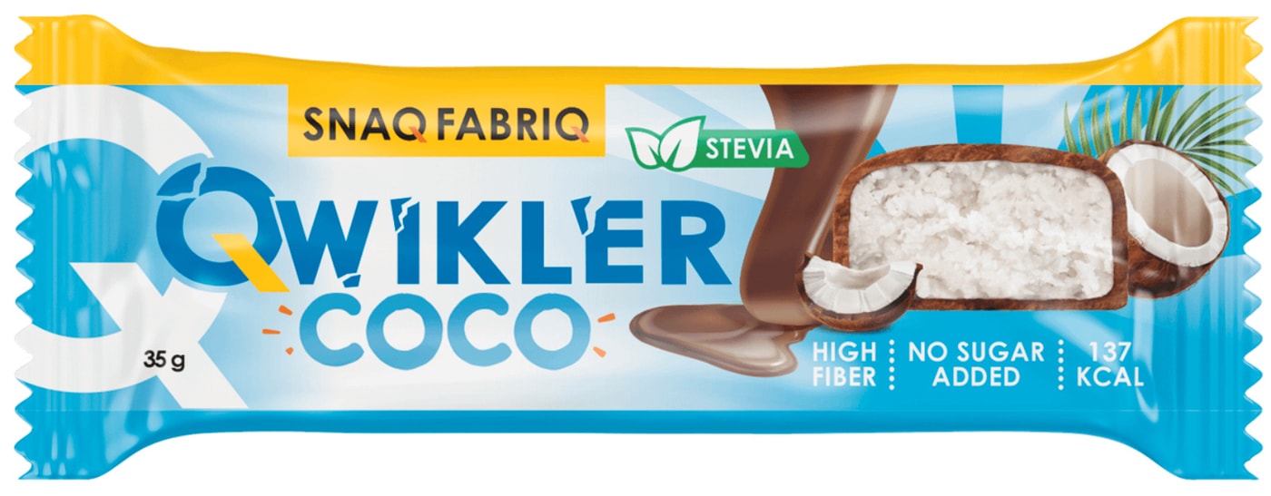 Изображение товара Батончик Snaq Fabriq глазированный Кокосовый 35г