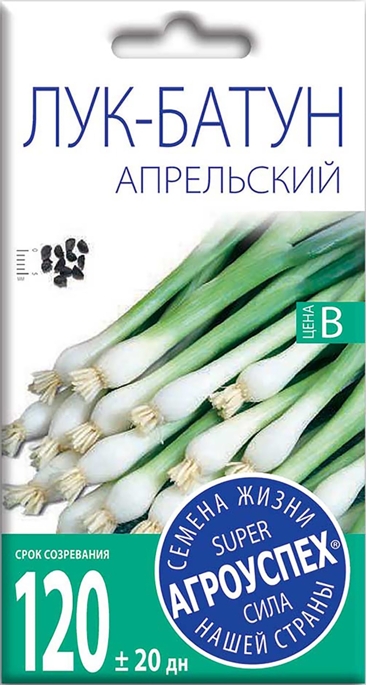Изображение товара Семена Агроуспех Лук-батун Апрельский 1г