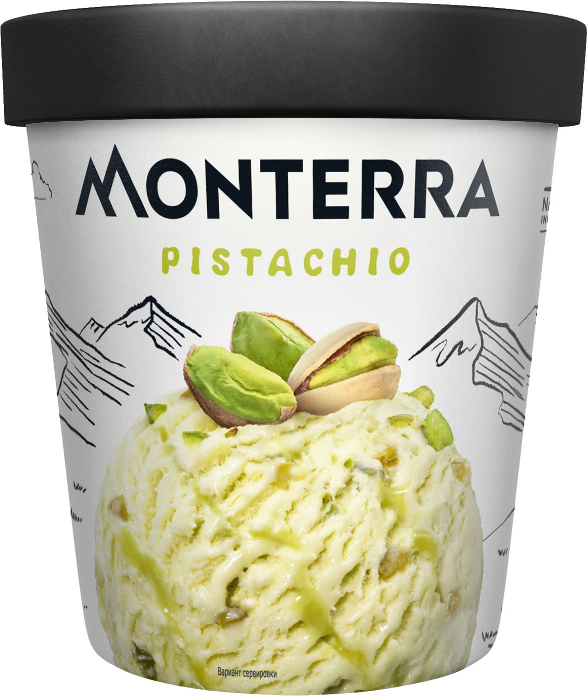 Изображение товара Мороженое Monterra фисташковое 480мл