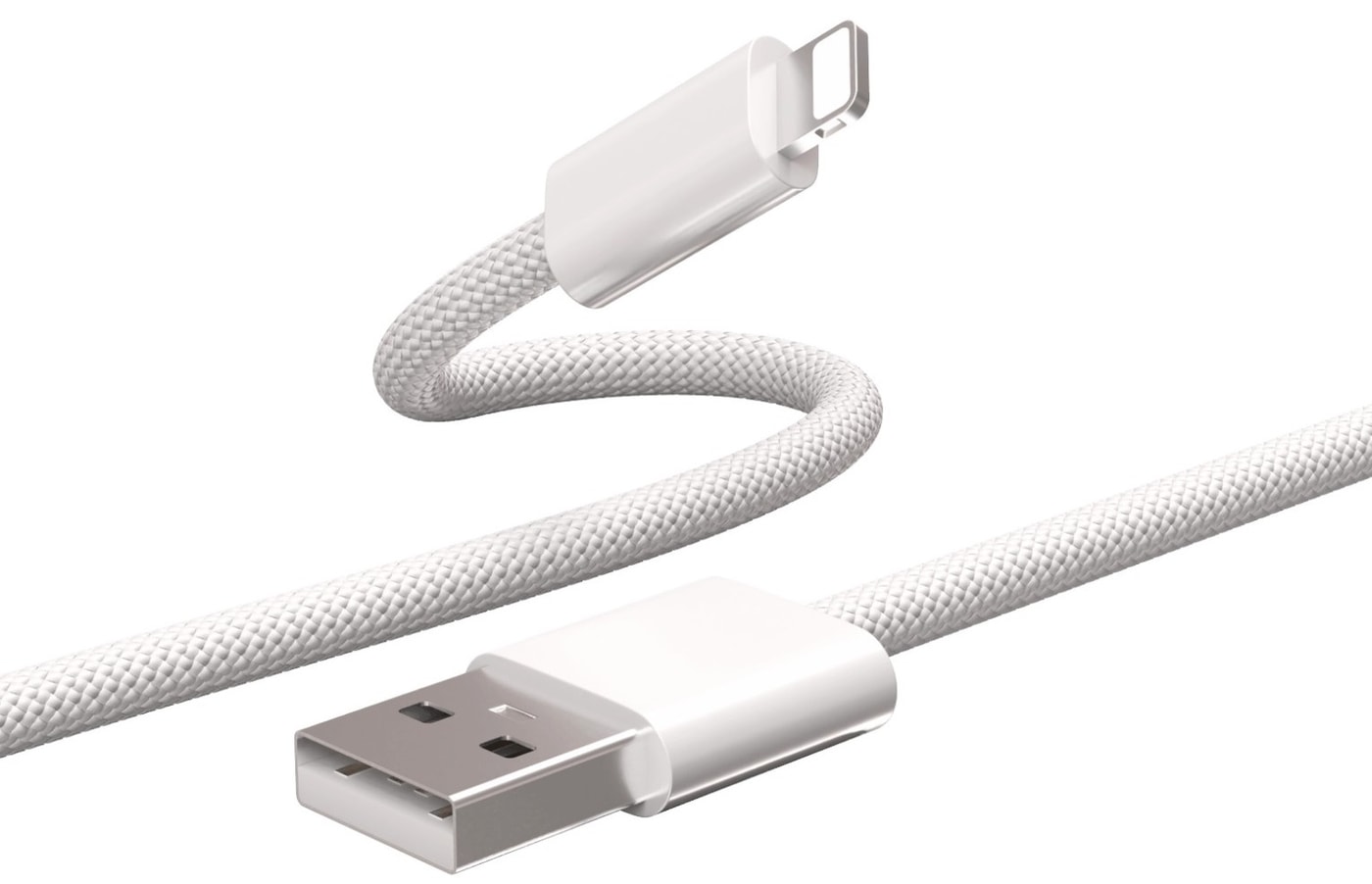 Изображение товара Кабель Wiiix для зарядки и передачи данных USB-A Lightning