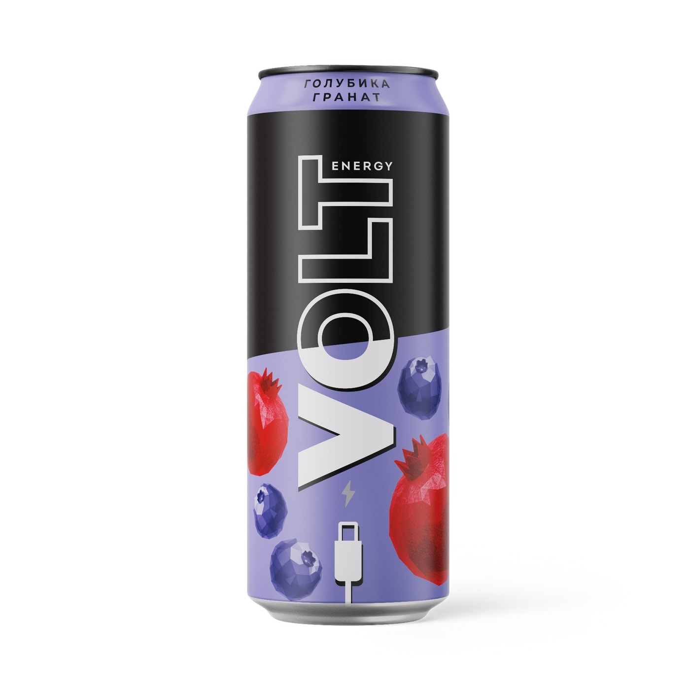 Изображение товара Энергетик Volt Energy Голубика-гранат 0.45 л с витамином и кофеином