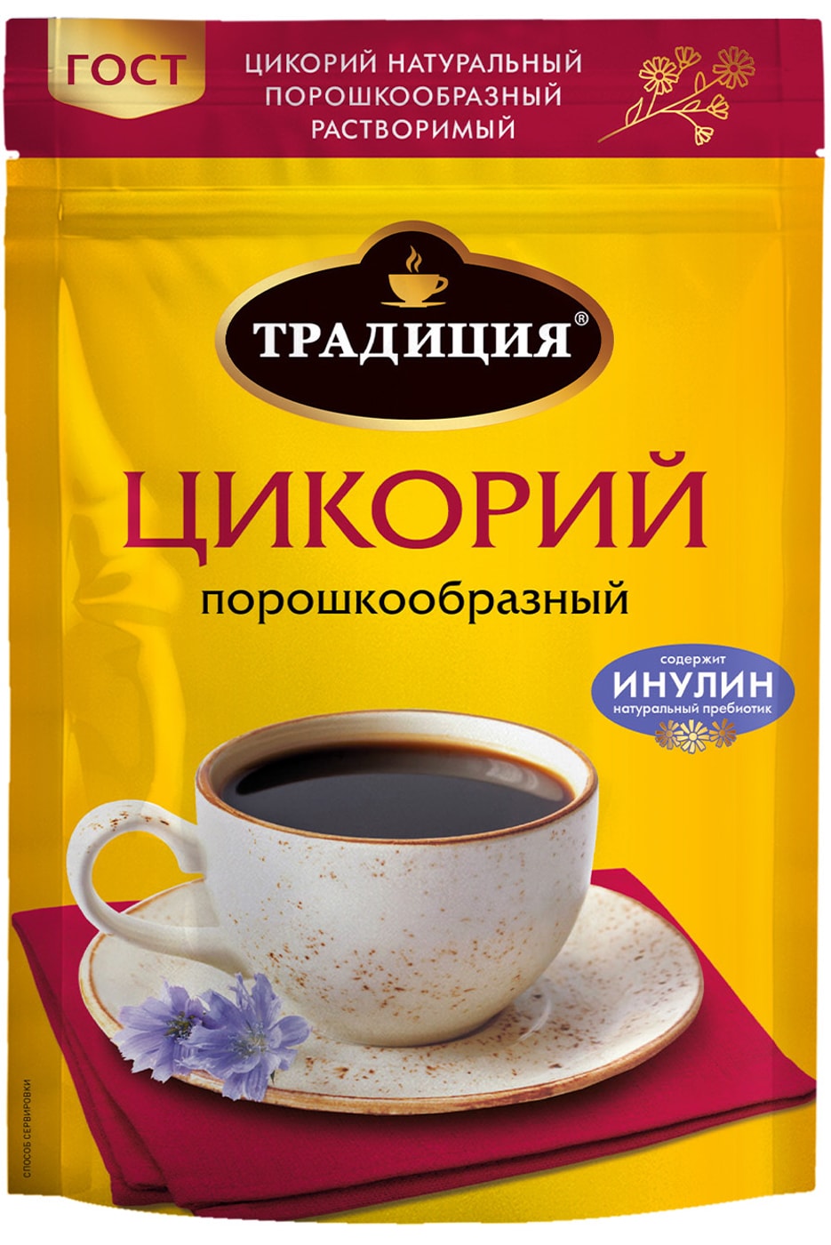 Изображение товара Цикорий Традиция натуральный порошкообразный 100г