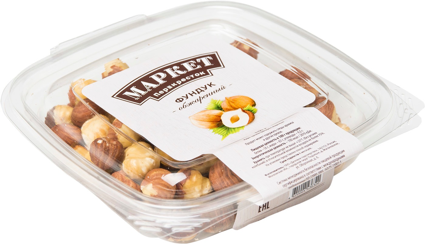 Изображение товара Фундук Маркет Перекресток жареный 130г