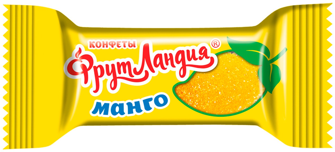 Изображение товара Конфеты Славянка Фрутландия желейные со вкусом манго