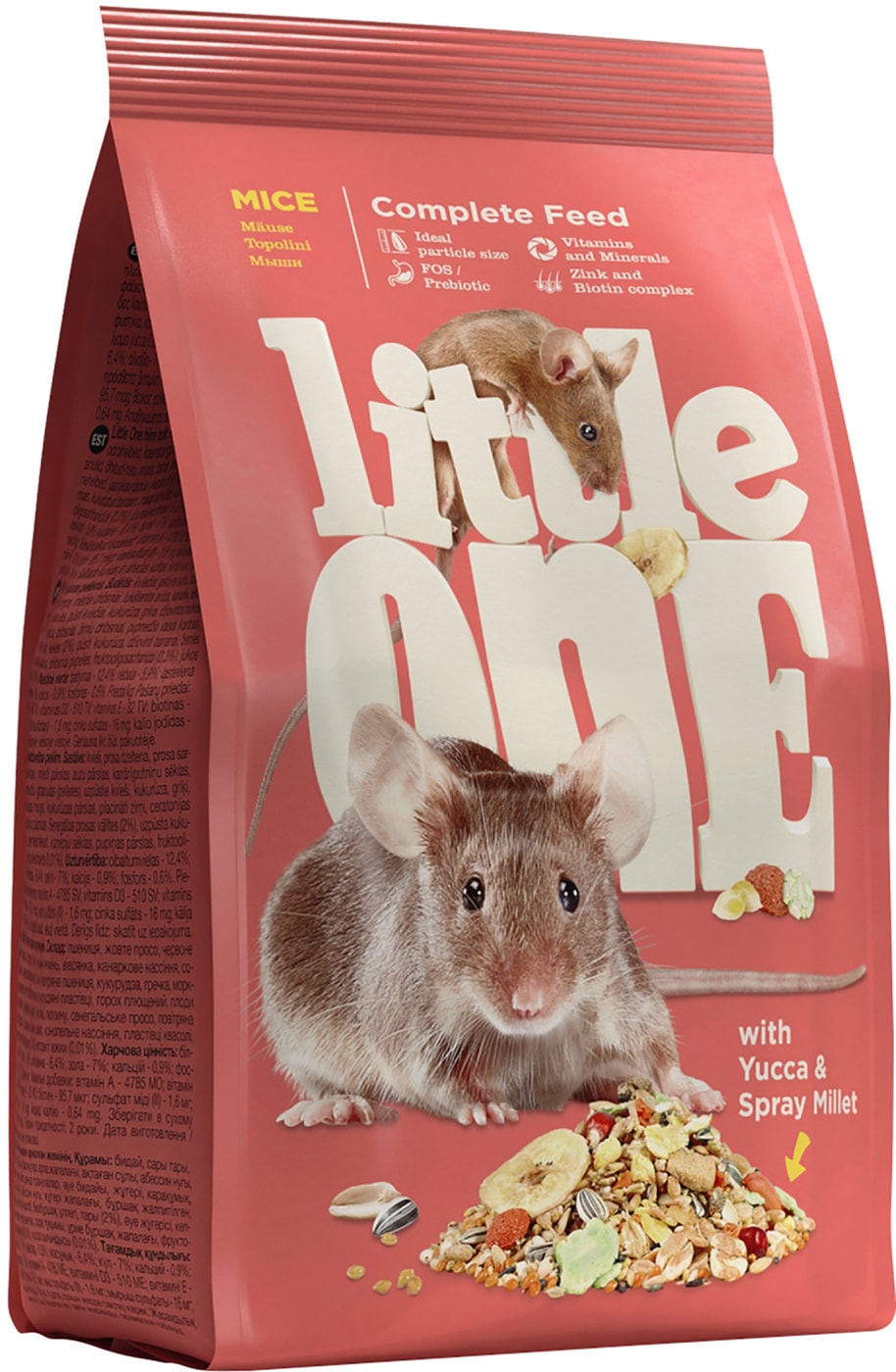 Изображение товара Корм для мышей Little One 400г