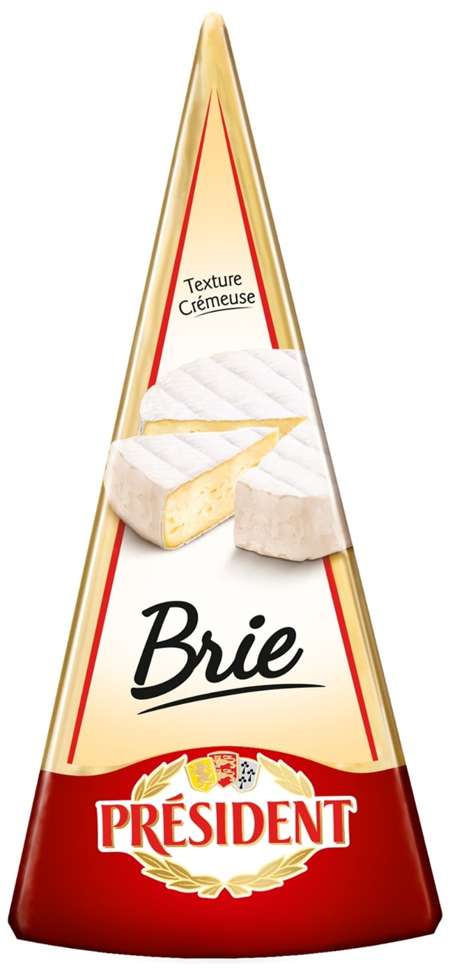 Изображение товара Мягкий сыр President Бри с белой плесенью 200г вкусный и нежный